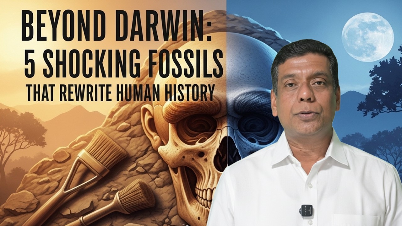 ফসিল || জীবাশ্ম তত্ত্ব || বিবর্তনের জোরালো প্রমাণ? || 5 Shocking Fossils That Rewrite Human History