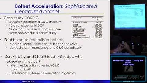 Stable07 Moving Target Defense Learning from Hackers Sachin Shetty