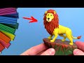 Making a LION with Clay