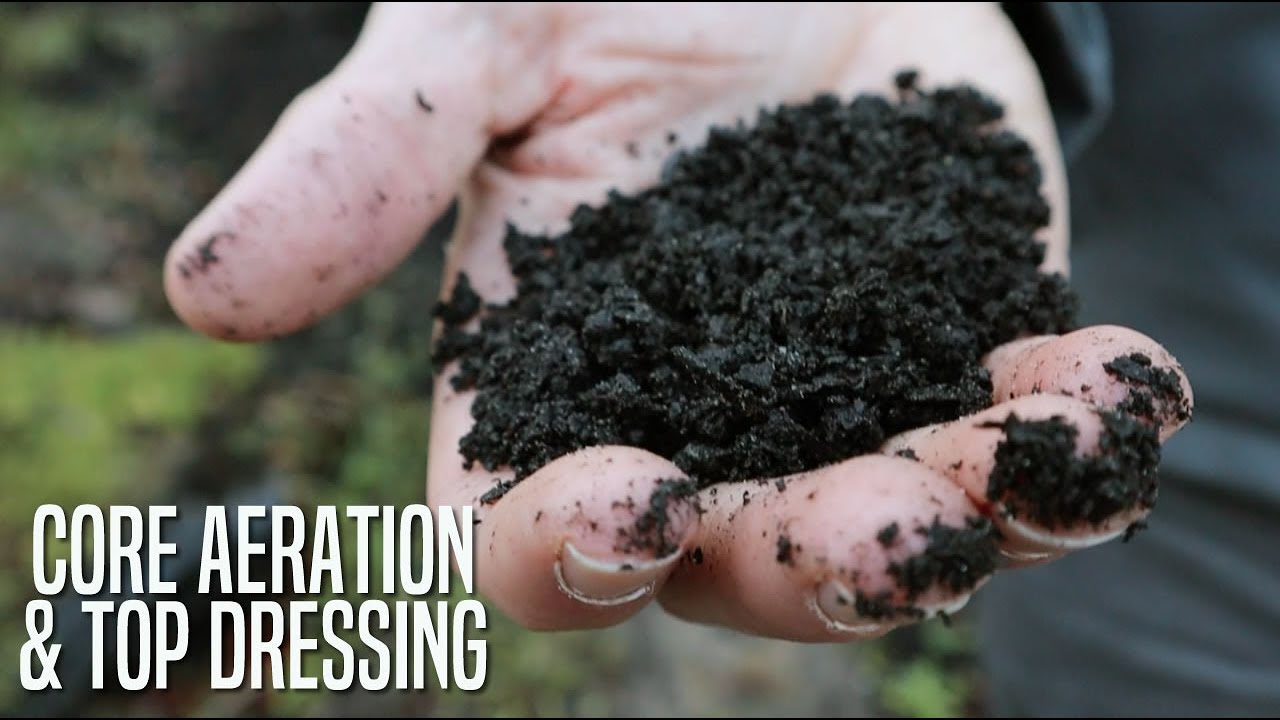 Core Aeration and Top Dressing for Lawn Care YouTube