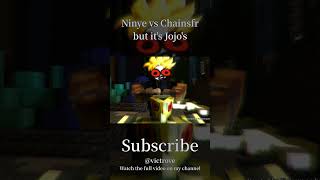 If Ninye and ChainsFR were in Jojo's Bizarre Adventure #jojosbizarreadventure #3danimation #meme
