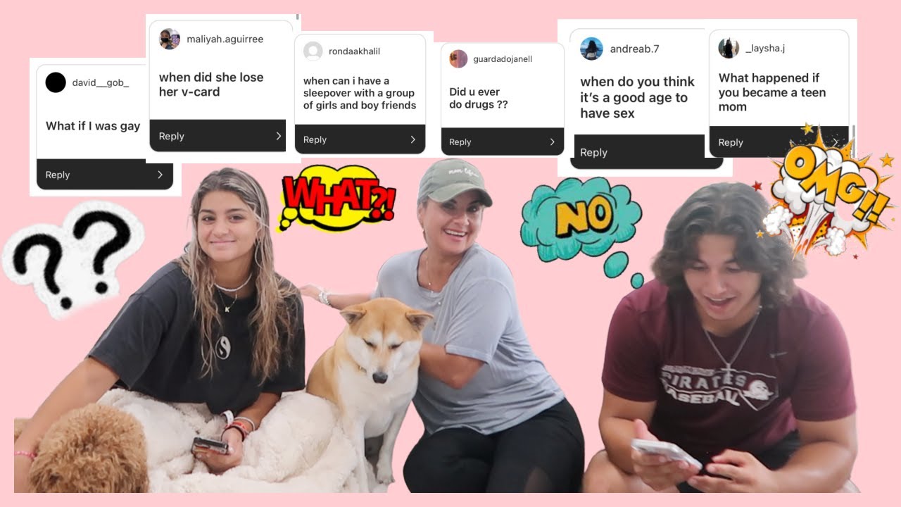 Asking Our Mom Questions you are too  Afraid to Ask yours ...Keilly and Kendry