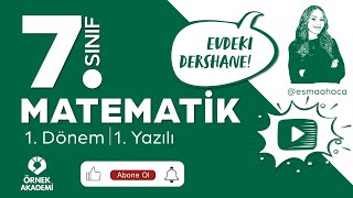 1.Dönem 1.Yazılı Esma Hoca