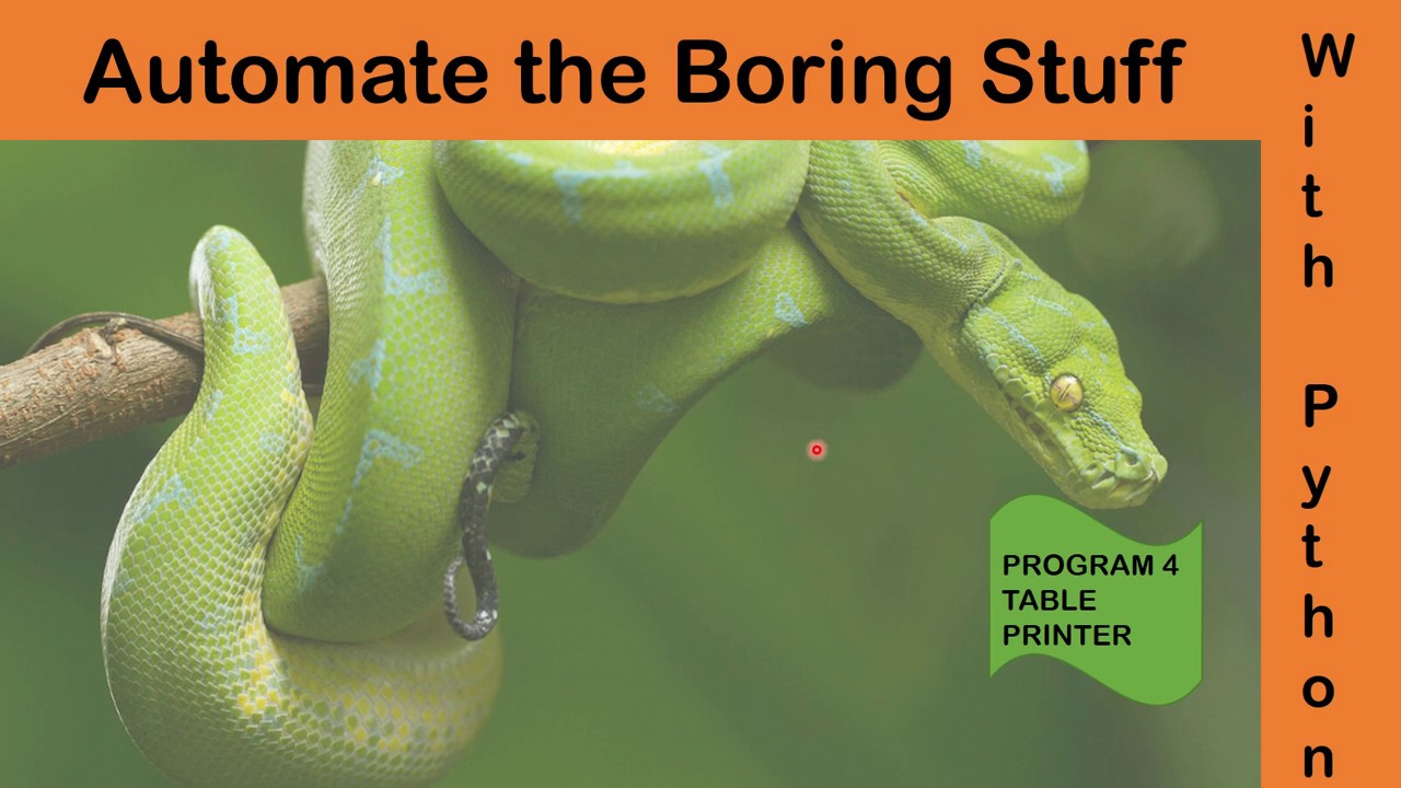 Automate the Boring Stuff With Python| Problem 4 - YouTube