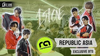 1st One Exclusive BTS of Republic Asia Guesting