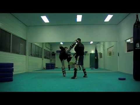 005-kyokushin kicking combination