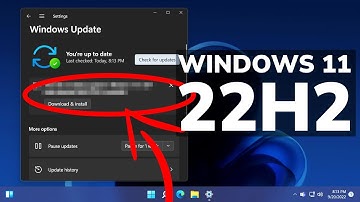 Windows 11 22H2 is Officially Released (How to Install)