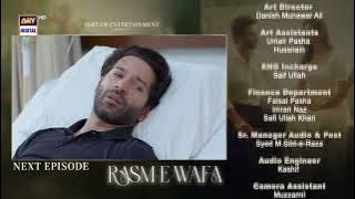 Rasm e Wafa Episode 69 | Teaser | Hina Chaudhary | Arslan Khan | ARY Digital Drama