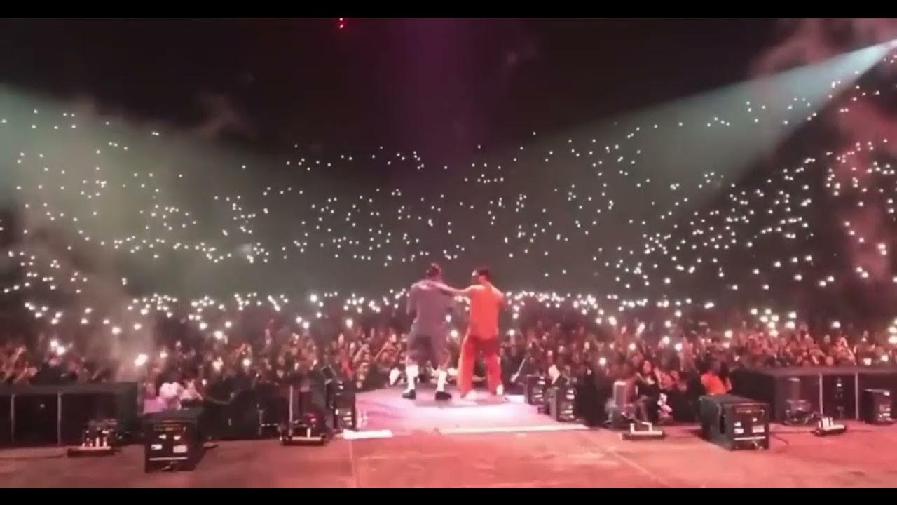 Wizkid & oxlade full live performance accor arena live - YouTube