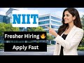 🔥NIIT Hiring Now Software Engineer 🚀||Apply Fast 📌 #niit #itjobs #hiring #engineering #shortvideo