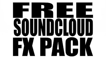 FREE SOUNDCLOUD FX PACK (che , perc40, trapa holics , plug fx, real trap shit, damn son where)