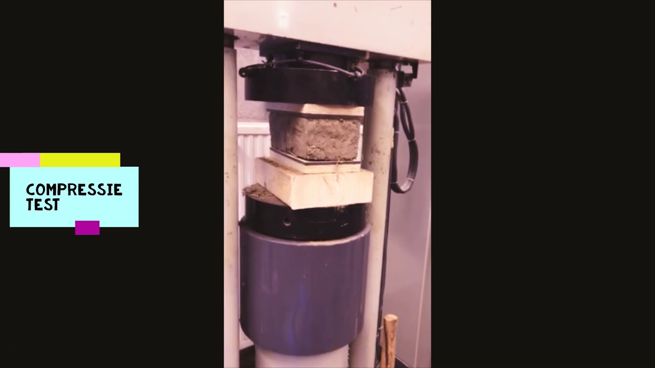 Proces afstuderen: Het maken van een bouwsteen op basis van grondstoffen. Door: Sara van der Ent