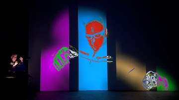 4 COLORS: interactive audiovisual performance
