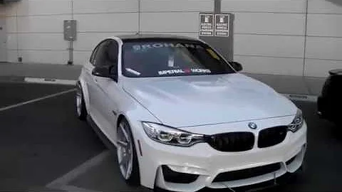 DUBSandTIRES com 20' Staggered Silver Rohana RC7 Deep Concave BMW M3 Hallandale Miami Ft Lauderdale