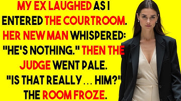 My ex laughed in court, her man whispered “he’s nothing” — until the judge turned pale