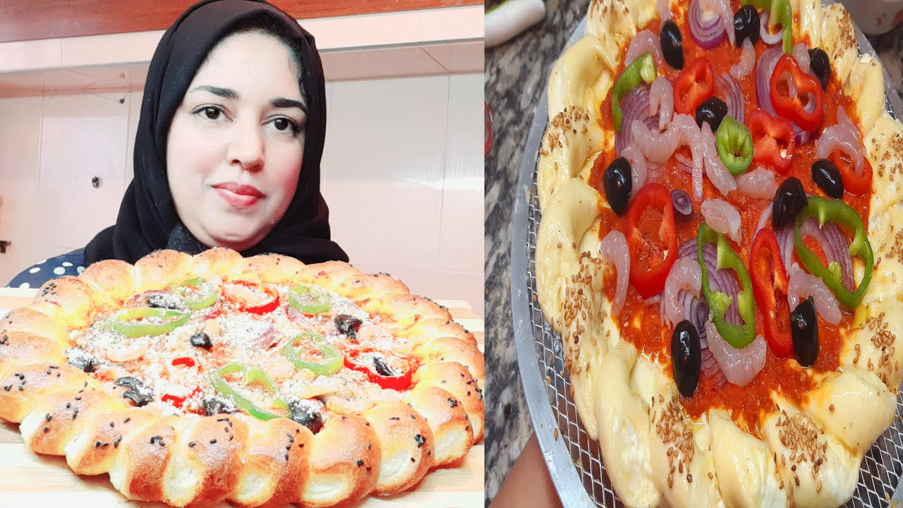 بيتزا بكريمة رائعة و عجينة MAGIC احسن مئة مرة من التي تباع في المحلات