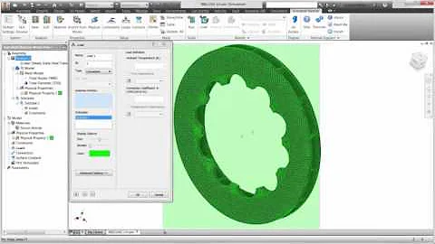 Nastran In-CAD - heat transfer video