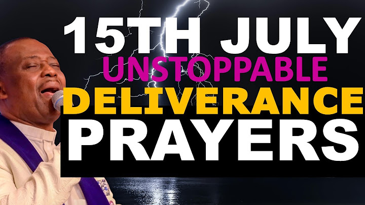 UNSTOPPABLE POWER NIGHT BREAKTHROUGH || MFM MIDNIGHT OLUKOYA PRAYERS FOR DELIVERANCE