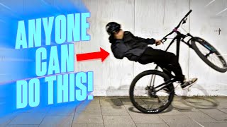 How To Wheelie A Bike! (ANYONE Can Learn This)