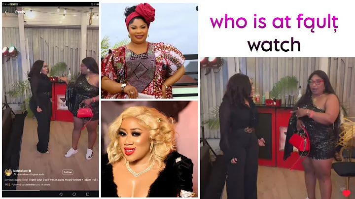 Nollywood actress Laide Bakare has called out her colleague, Moyo Lawal.