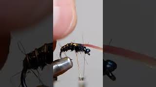 Мушка-муха.#flytying #flyfishing #grayling #fishing #рыбалка #мормышка