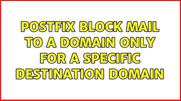 postfix block mail to a domain only for a specific destination domain (2 Solutions!!)