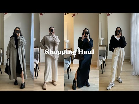 Shopping Try on Haul | DISSH, COS, Celine, Sezane, Mango, etc.