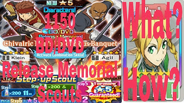 1150 New 5 Stars Characters ~BD/DVD Release Memorial~ SAO MD