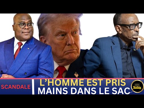 SCANDALE 08 1 VOICI LE MESSAGE DE TRUMP A KAGAME KAGAME PRIS ENCORE MAIN DANS LE SACDANS LE 