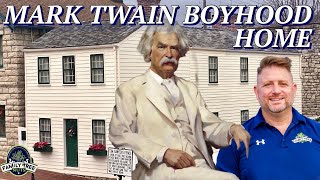 MARK TWAIN BOYHOOD HOME! HANNIBAL, MISSOURI! HISTORY, ANCESTRY, & GENEALOGY ALL AROUND US!