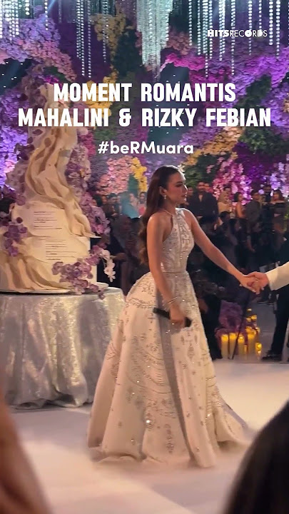Happy wedding untuk Mahalini & Rizky Febian 🤍🕊️ selamat #beRMuara🥰