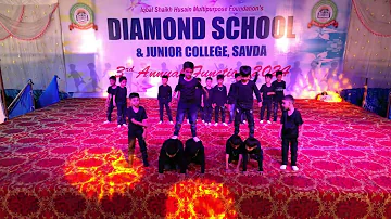 Kar har maidan Fatah Song | 3rd Annual Function 2024 | Diamond School Savda