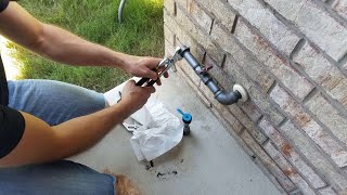 How to connect Weber Genesis II Natural Gas Connection - DrB DIY