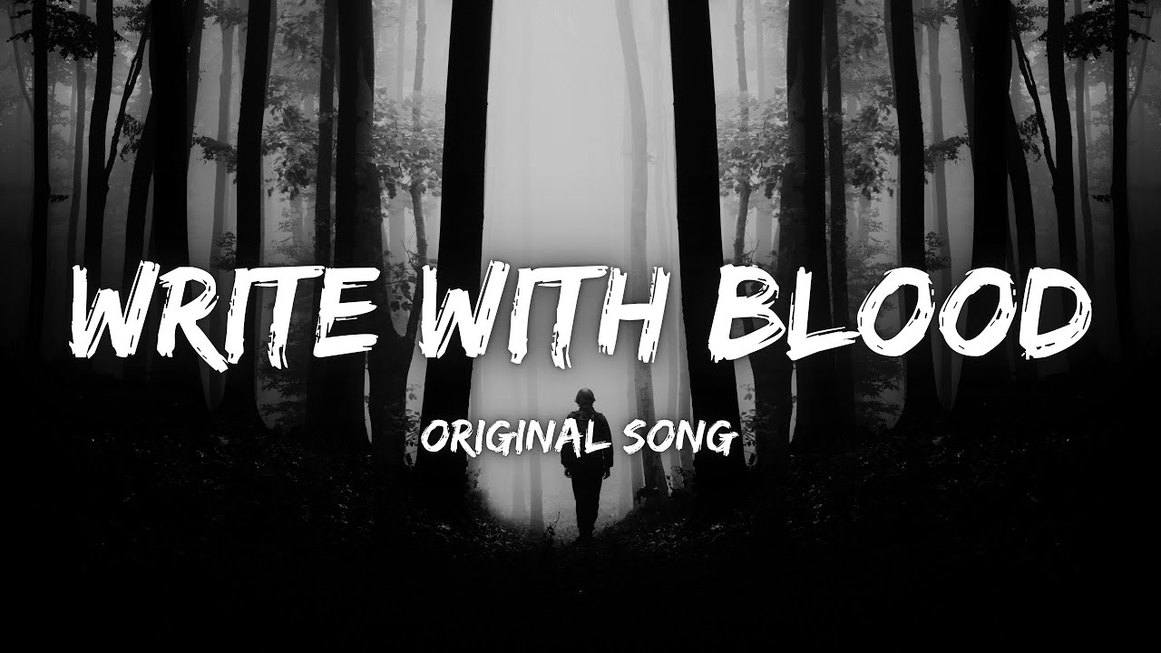 Write With Blood | Emotional Rap Song Inspired by NF | Deep Pain & Discipline