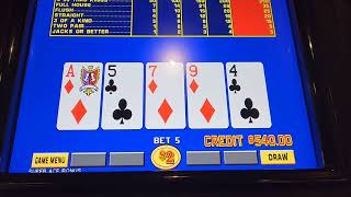Back at Turning Stone Casino - Can we find another 20k hit this trip - Hi Limit Video Poker Vid#66