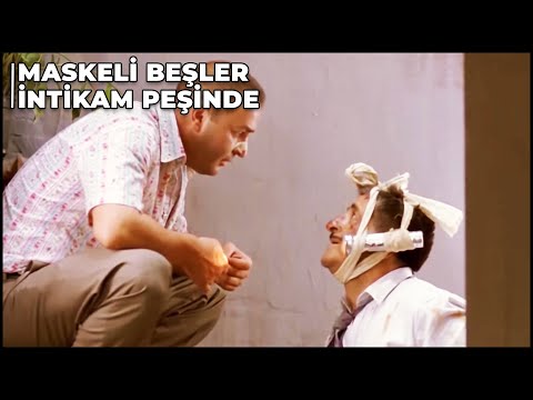 Maskeli Beşler İntikam Peşinde - Tezcan Bey Metronun Sonuna Geldik | Türk Komedi Filmi