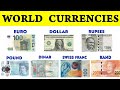 🌍 20 Countries and Their Currencies 💰 | Kids Learning Video for Children