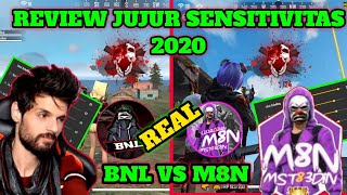 Sensitivitas BNL Vs M8N (2020) !! Sensitivitas Auto Headshot Free Fire - Garena Free Fire