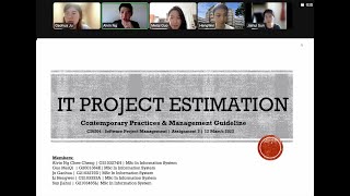 CI6204 - IT Project Estimation