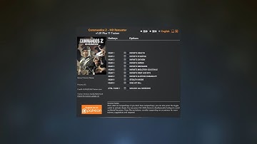 Commandos 2 - HD Remaster: Trainer +11 v1.01 [FLING]