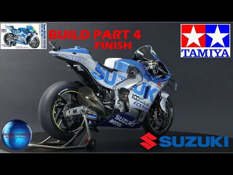 Tamiya 1/12 scale Team Suzuki Ecstar GSX-RR'20 Part 4 #suzuki