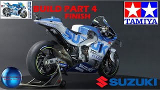 Tamiya 1/12 scale Team Suzuki Ecstar GSX-RR'20 Part 4 #suzuki #motorcycle #tamiya