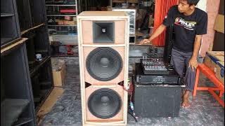 TEST 15' X 2 SOUNDQUEEN 15MP VS CROS 2 WAY | JOSS GANDOOSS