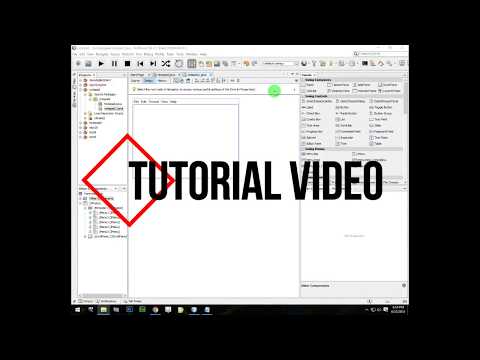How To Create Notepad In Java  Netbean Part 2  2018