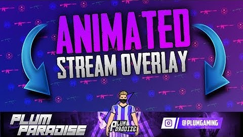 How To Make Animated Gaming Overlay On Android | Animated Stream Overlay Tutorial | P.T world