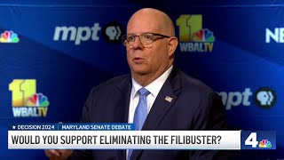 MD Senate Debate: Would you support eliminating the filibuster? | NBC4 Washington