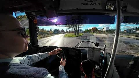 [Onboard] Route 29 Bus Ride – A Soft Sunny Drive Through Peaceful City Outskirts (4K POV)