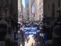 Protesters detained during NYSE demonstration