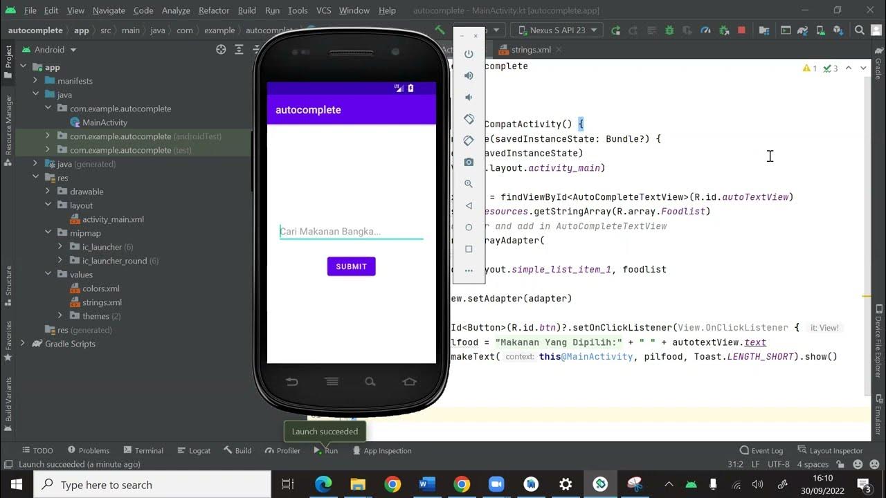 Kotlin Android YouTube