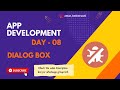 Android App Development | Day - 08 | Dialog | Aman Kesharwani | Team Debuggers